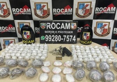 Polícia prende homem com grande quantidade de drogas na Compensa