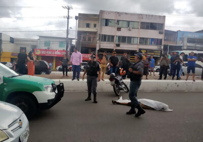 Idoso morre atropelado ao tentar atravessar Avenida Constantino Nery em Manaus