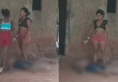 VÍDEO: Mulher mata marido com facada no peito durante briga entre o casal