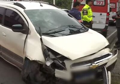 Briga de casal termina com uma pessoa atropelada em Avenida de Manaus