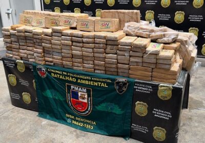 Polícia apreende mais de R$ 50 milhões em drogas na AM-010