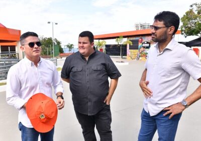 Prefeito vistoria fase final das obras da Casa de Praia Zezinho Corrêa