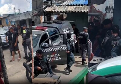 Suspeito morre durante operação policial e população se revolta; vídeo