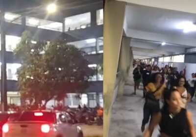 VÍDEOS: Assalto em universidade assusta estudantes e causa correria em Manaus