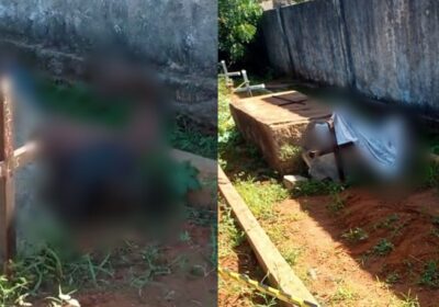 Homem é encontrado morto com sinais de violência dentro do cemitério; vídeo