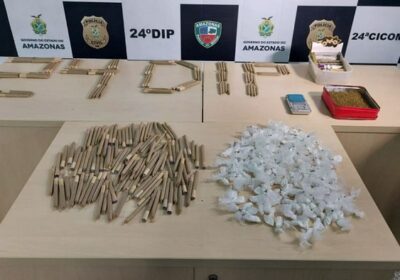 Homem é preso com 220 cigarros de maconha em Manaus