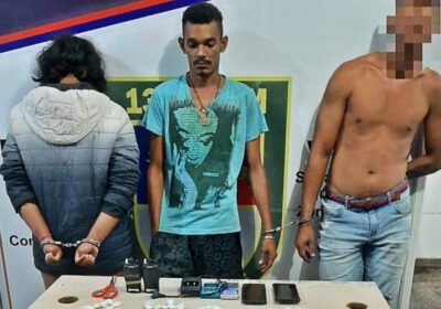 Polícia prende homem e apreende adolescente com oxi e rádios comunicadores