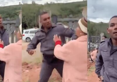 Policial militar é flagrado agredindo homem rendido e idosa de 80 anos; vídeo