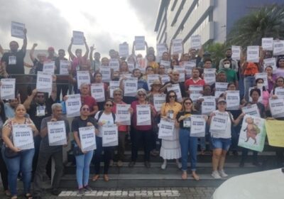 Professores ignoram decisão do TJAM e fazem paralisação em Manaus