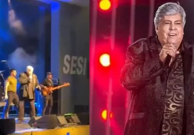 Sidney Magal interrompe show após passar mal durante apresentação; vídeo