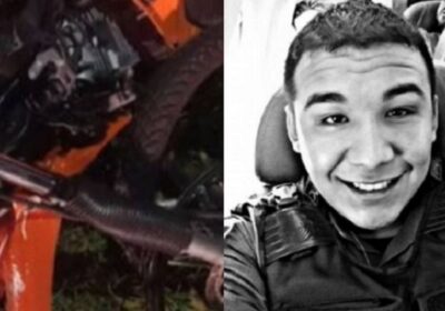 Cabo da PM morre ao colidir motocicleta contra poste no Nova Cidade