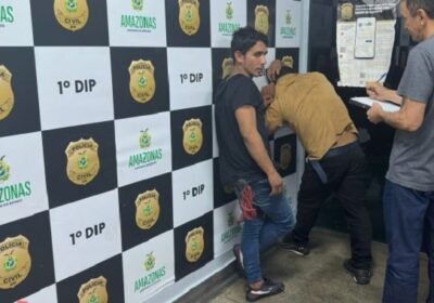 Dois homens são presos suspeitos de cometerem assaltos no Centro de Manaus