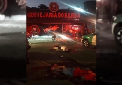 Dupla é executada com tiros na cabeça ao sair de bar na zona norte de Manaus