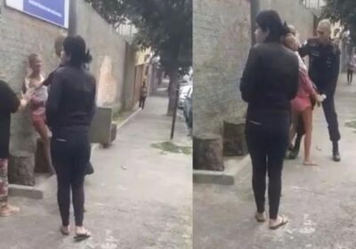 Guarda Municipal agride mulher com epilepsia em frente ao posto de saúde; vídeo