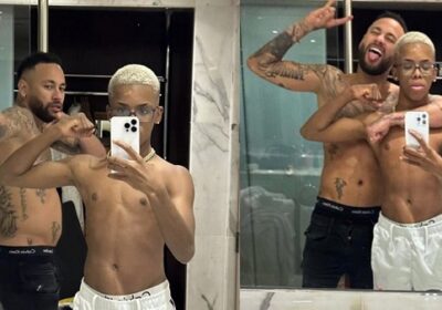 Neymar aparece com ‘barriguinha’ e vira meme: ‘Vai parir o filho dele’