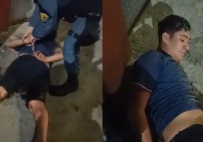 VÍDEOS: após assaltos, dupla é baleada durante troca de tiros em Manaus