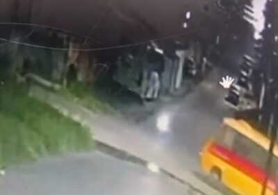 VÍDEO: ‘Amarelinho’ atropela moto e deixa dois adolescentes mortos em Manaus