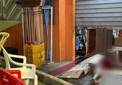 Detento do semiaberto é executado em frente a mercadinho no bairro de Petrópolis