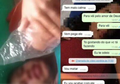 Pai espanca filho de 2 anos e envia imagens para mãe da criança