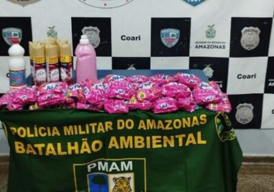 Trio é preso após assaltar mercadinho no Amazonas