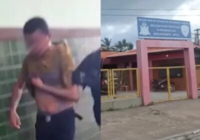 VÍDEO: Suspeito de marcar encontro com criança de 9 anos é liberado após prestar depoimento