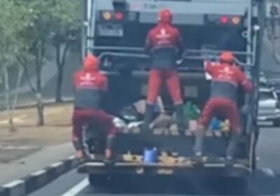 VÍDEO: coletores de lixo ‘dançarinos’ viralizam pelas ruas de Manaus