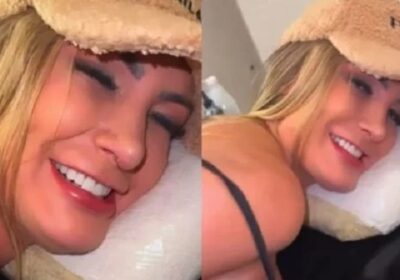 VÍDEO: Andressa Urach decide tatuar frase ousada no fiofó com uma palavra em cada ‘banda’