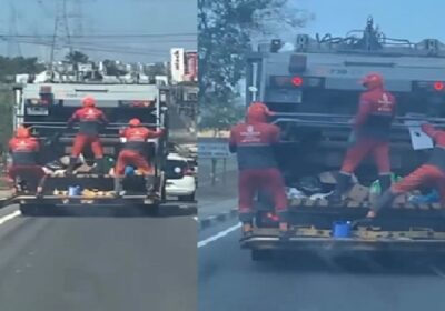 Coletores de lixo ‘dançarinos’ que viralizaram em Manaus foram punidos pela Marquise Ambiental