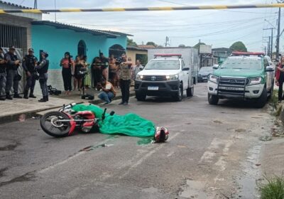 Homem é assassinado a tiros enquanto deixava enteado na escola, em Manaus