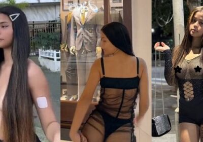 VÍDEO: Influenciadora é expulsa de shopping após entrar de vestido transparente e fio dental