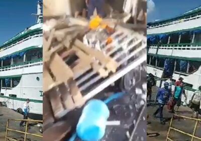 VÍDEOS: Explosão em barco deixa um morto e oito feridos na Manaus Moderna