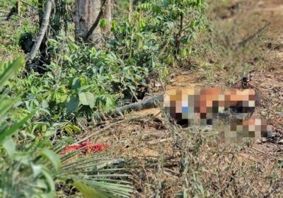 Ajoelhado e com as mãos amarradas para trás, homem é achado morto em Manaus