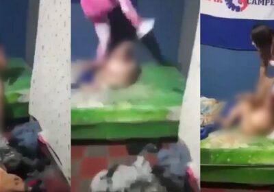 DEU RUIM: Esposa enlouquece após pegar novinha no quarto com marido; vídeo