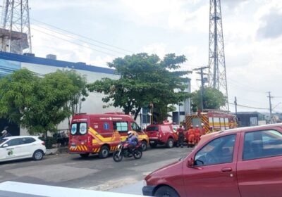 Incêndio deixa funcionários feridos em emissora de TV na zona sul de Manaus