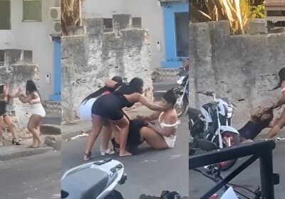 VÍDEOS: Novinha arrasta amante no asfalto após pagode em Manaus: ‘Talarica tem que ser assim’