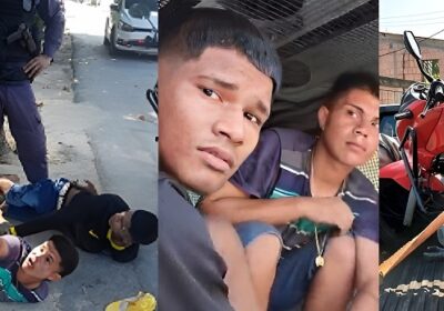 VÍDEO: Dupla rouba moto e é capturada com ajuda de rastreador em Manaus