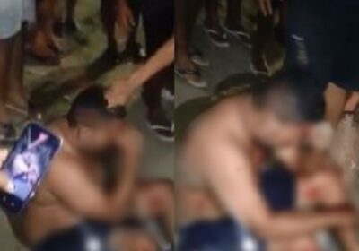 VÍDEO: Homem é espancado pela população após suposto assalto no Jorge Teixeira