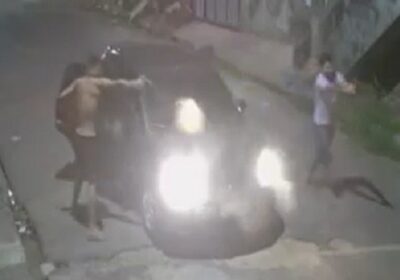 Vídeo mostra homem sendo perseguido e assassinado a tiros em Manaus