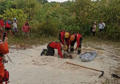 Corpo encontrado em campo estava próximo a monte de oração; entenda