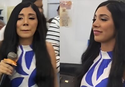 VÍDEO: Isabelly Aurora troca rifas por culto, mas povo duvida: ‘essa é a igreja dos blogueiros?’