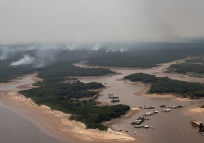 Lula e presidente da Colômbia conversam sobre seca na Amazônia