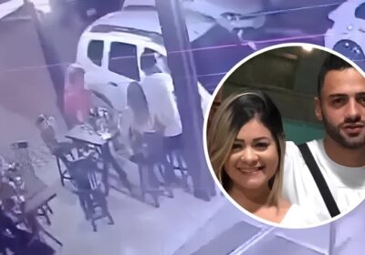 VEJA VÍDEO: Casal é assassinado a tiros na calçada de restaurante