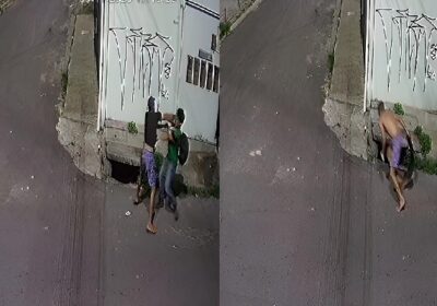 VÍDEOS: Adolescente é esfaqueado após tentar fugir de assalto em Manaus