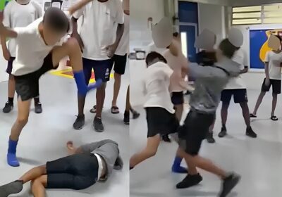 VÍDEO: Alunos trocam socos até um deles desmaiar em escola cívico-militar