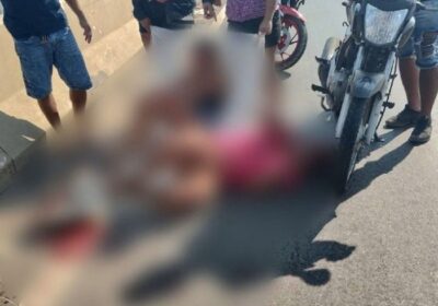 Casal fica ferido após grave acidente na Ponte Rio Negro, em Manaus