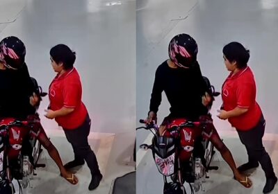 VÍDEO: Criminoso rende frentista e assalta posto de combustível em Manaus