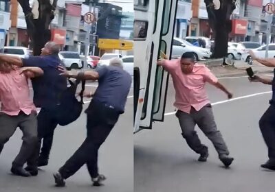 VÍDEO: Motorista de ônibus é filmado agredindo passageiro com ‘tapão no rosto’ em Manaus