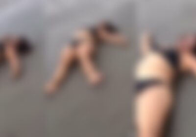 VEJA: Vídeo mostra momento que mulher é atingida na praia por raio e morre