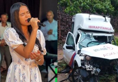 Cantora gospel Aclécia Silva morre aos 18 anos em acidente com ambulância