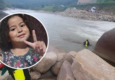 Menina de 4 anos é procurada após escorregar de pedra e cair em rio